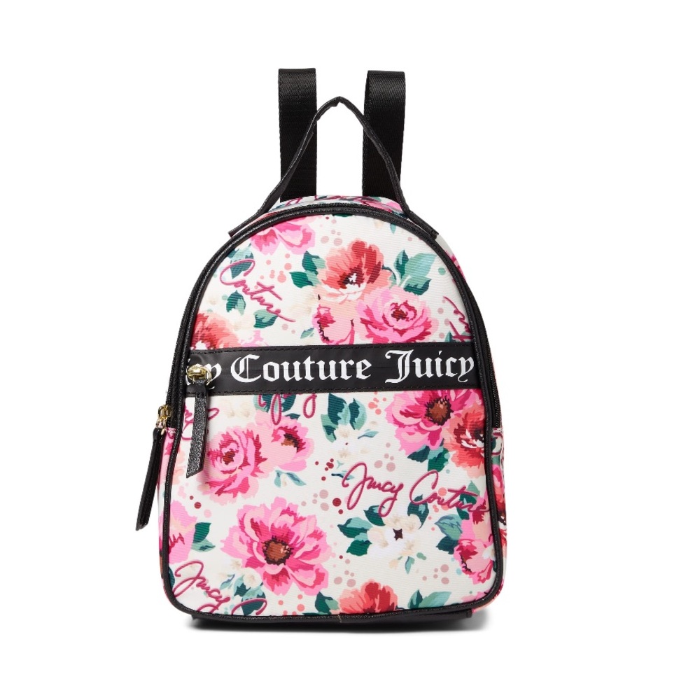 NWT Juicy Couture Mini Floral Backpack Purse
